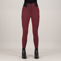 Leggings de equitación Euro-Star Athletic leanline FullGrip Granada Rojo Leggings de equitación Euro-Star Athletic leanline FullGrip Granada Rojo
