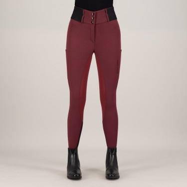 Leggings de equitación Euro-Star Athletic leanline FullGrip Granada Rojo Leggings de equitación Euro-Star Athletic leanline FullGrip Granada Rojo