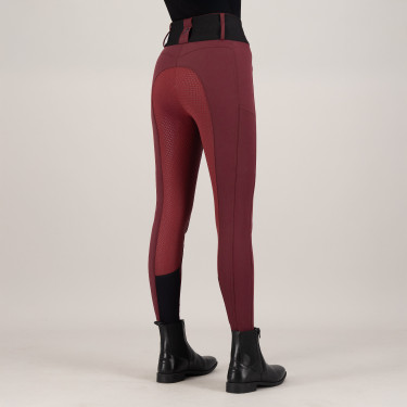 Leggings de equitación Euro-Star Athletic leanline FullGrip Granada Rojo Leggings de equitación Euro-Star Athletic leanline FullGrip Granada Rojo