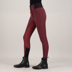 Leggings de equitación Euro-Star Athletic leanline FullGrip Granada Rojo Leggings de equitación Euro-Star Athletic leanline FullGrip Granada Rojo