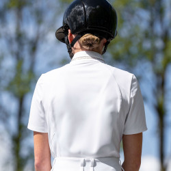 Polo de concurso Euro-Star Estrella Blanco óptico
