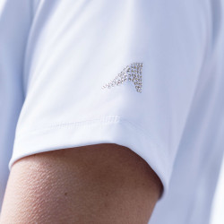 Polo de concurso Euro-Star Estrella Blanco óptico