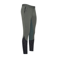 Pantalón de montar Euro-Star Marco FullGrip Castor oscuro Gris