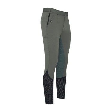 Pantalón de montar Euro-Star Marco FullGrip Castor oscuro Gris