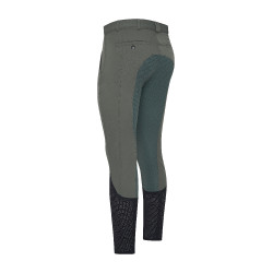 Pantalón de montar Euro-Star Marco FullGrip Castor oscuro Gris
