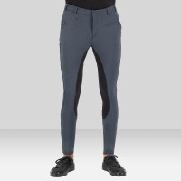 Pantalón de equitación Euro-star Gabriel Grip Connect Full Gris imán
