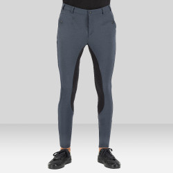 Pantalón de equitación Euro-star Gabriel Grip Connect Full Gris imán Pantalón de equitación Euro-star Gabriel Grip Connect Full Gris imán