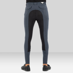 Pantalón de equitación Euro-star Gabriel Grip Connect Full Gris imán Pantalón de equitación Euro-star Gabriel Grip Connect Full Gris imán