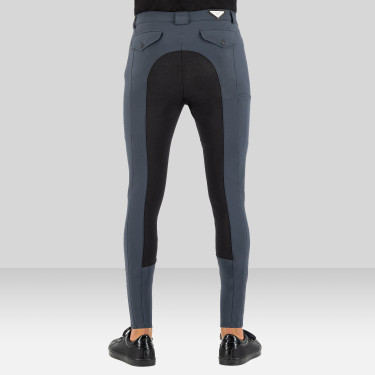 Pantalón de equitación Euro-star Gabriel Grip Connect Full Gris imán Pantalón de equitación Euro-star Gabriel Grip Connect Full Gris imán
