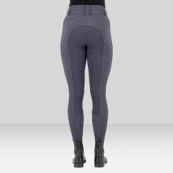 Pantalón de equitación Euro-Star Aurelia Grip Connect Full Imán Gris