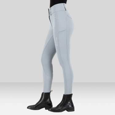 Pantalón de equitación Euro-Star Aurelia Grip Connect Full Nube Blanco