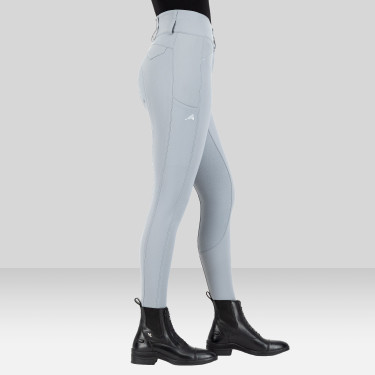 Pantalón de equitación Euro-Star Aurelia Grip Connect Full Nube Blanco