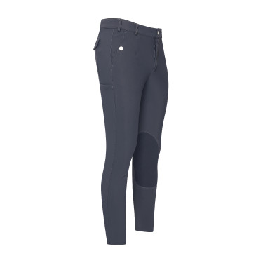 Pantalón de equitación Euro-star Gabriel Grip Connect Knee Gris imán