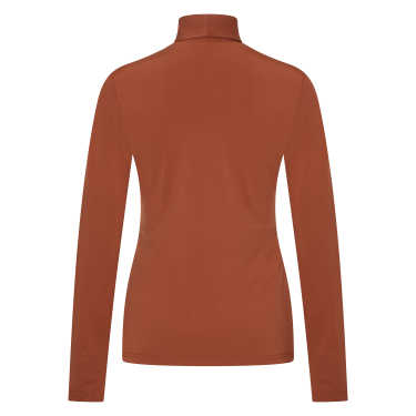 Jersey de cuello alto Euro-Star Sofia Cinna oscuro Naranja