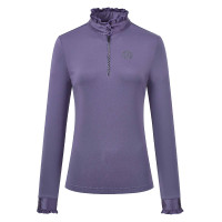 Top Imperial Riding Anna de manga larga Bosque profundo Verde