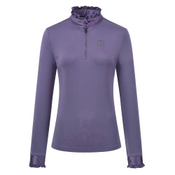 Top Imperial Riding Anna de manga larga Amatista Violeta