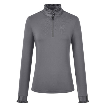 Top Imperial Riding Anna de manga larga Tornado Beige