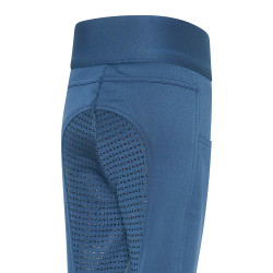 Legging de equitación Imperial Riding Tessy FullGrip KIDS Zafiro Azul