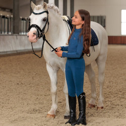 Legging de equitación Imperial Riding Tessy FullGrip KIDS Zafiro Azul