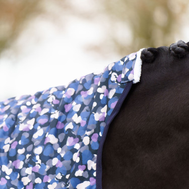 Manta de paddock Imperial Riding Pandora 200gr Lovefetti oscuro Motifs