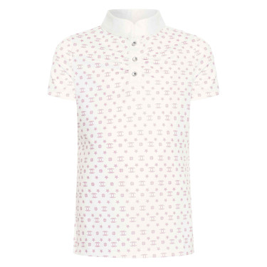 Camiseta técnica Imperial Riding Roxy Niños Blanc - Rose Blanco