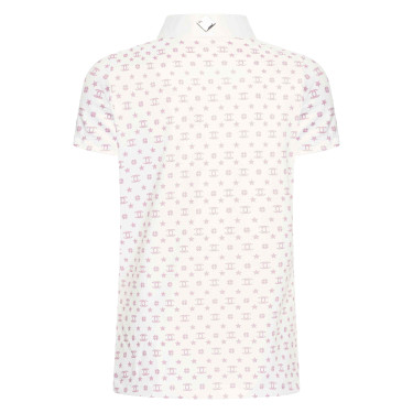 Camiseta técnica Imperial Riding Roxy Niños Blanc - Rose Blanco