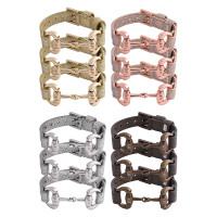 Pulsera con gran bocado HV Polo Kate lote de 12 piezas Multibrillante