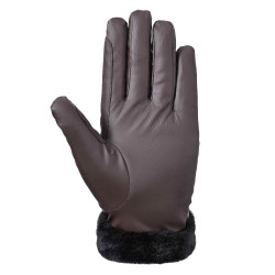 Guantes HV Polo Granate Piedra Gris