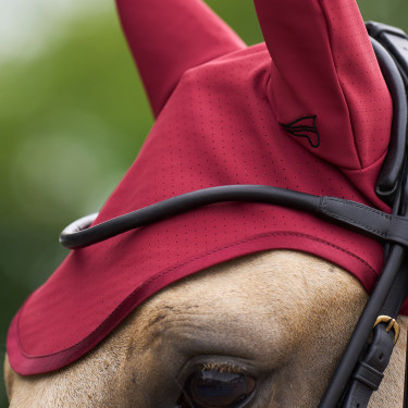 Gorro antimoscas Euro-Star Coco Amarena Rojo