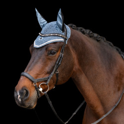 Capucha antimoscas Imperial Riding Lenny Piedra de luna Naranja
