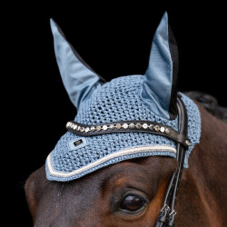 Capucha antimoscas Imperial Riding Lenny Piedra de luna Naranja
