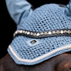 Capucha antimoscas Imperial Riding Lenny Piedra de luna Naranja
