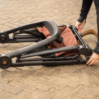 Carro de montura plegable Imperial Riding Carry Light Marino / chocolate