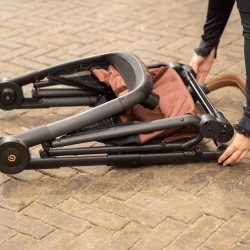 Carro de montura plegable Imperial Riding Carry Light Marino / chocolate