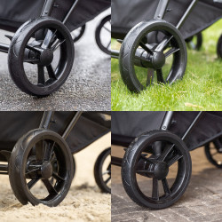Carro de montura plegable Imperial Riding Carry Light Marino / chocolate