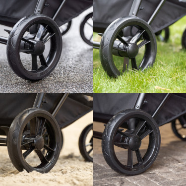 Carro de montura plegable Imperial Riding Carry Light Marino / chocolate