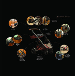 Carro de montura plegable Imperial Riding Carry Light