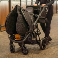 Carro de montura plegable Imperial Riding Carry Light Marino / chocolate