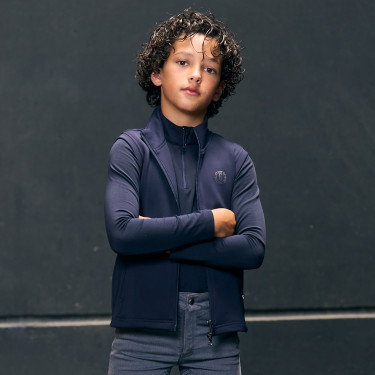 Chaleco Imperial Riding Chris niños Marino Azul marino