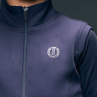 Chaleco Imperial Riding Chris niños Marino Azul marino