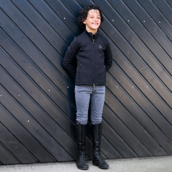 Leggings de equitación Imperial Riding Donny para niño Denim gris oscuro