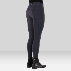 Pantalón de equitación Euro-Star Arista Connect Full Grip para mujer Imán Gris