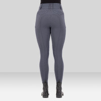 Pantalón de equitación Euro-Star Aurelia Connect Grip rodillas mujer Imán Gris