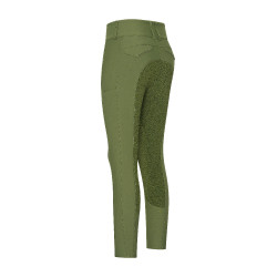 Pantalón de equitación Euro-Star Aurelia Therma Connect Full Grip para mujer Oliva Verde