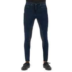 Pantalón de equitación Euro-Star Camillo Denim FullGrip