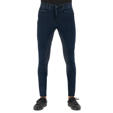 Pantalón de equitación Euro-Star Camillo Denim FullGrip Pantalón de equitación Euro-Star Camillo Denim FullGrip