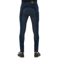 Pantalón de equitación Euro-Star Camillo Denim FullGrip Marino Azul marino Pantalón de equitación Euro-Star Camillo Denim FullGrip Marino Azul marino
