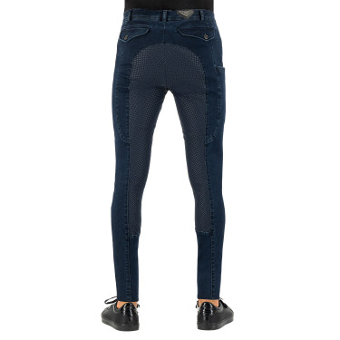 Pantalón de equitación Euro-Star Camillo Denim FullGrip Pantalón de equitación Euro-Star Camillo Denim FullGrip
