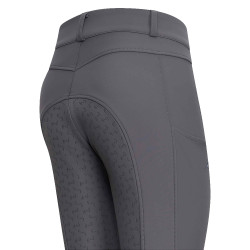 Pantalón de equitación Euro-Star Empress FullGrip Gris imán