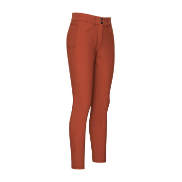 Pantalón de equitación Euro-Star Empress FullGrip Cinna oscuro Naranja Pantalón de equitación Euro-Star Empress FullGrip Cinna oscuro Naranja